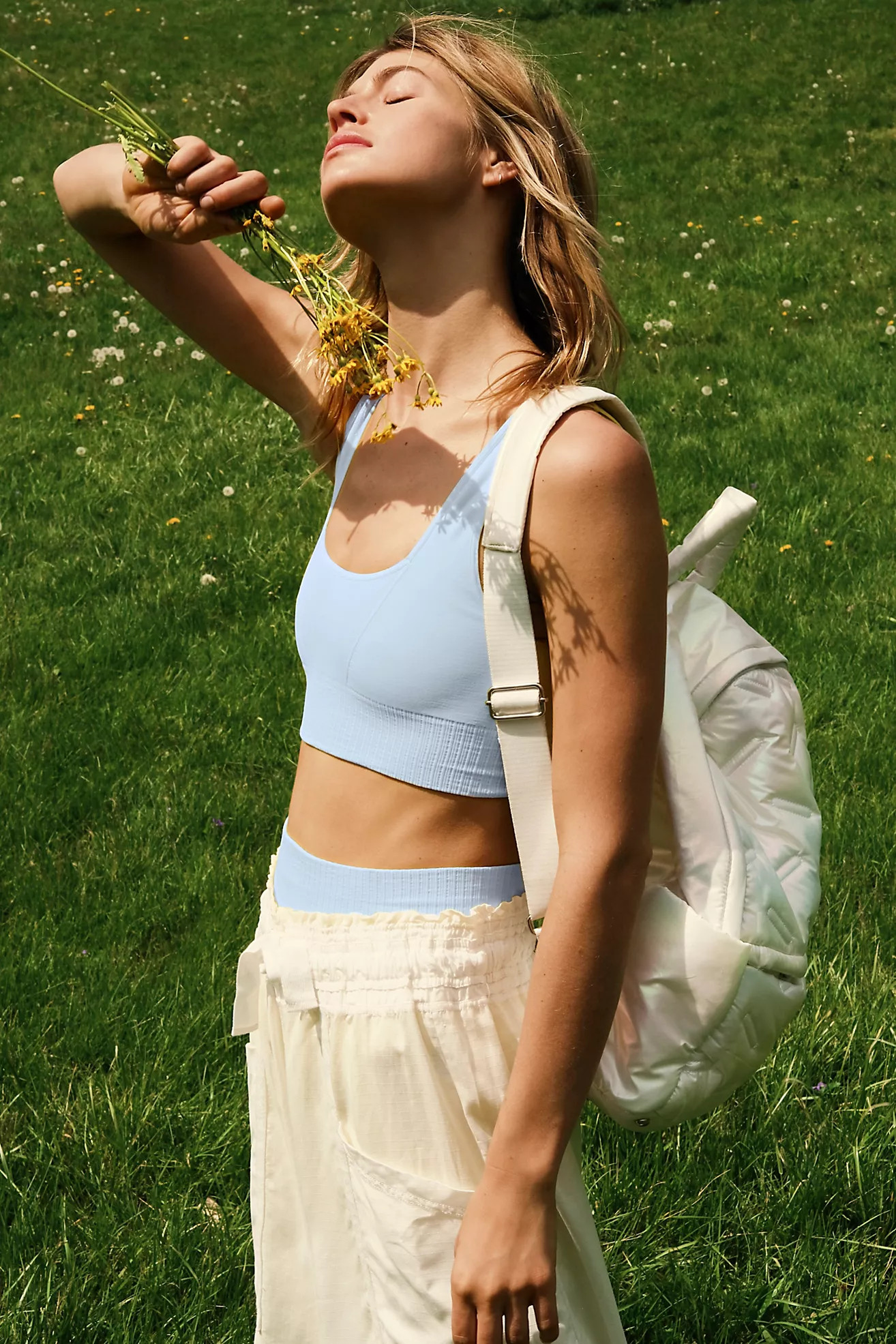 Good Karma Square-Neck Bra | Free People (Global - UK&FR Excluded)