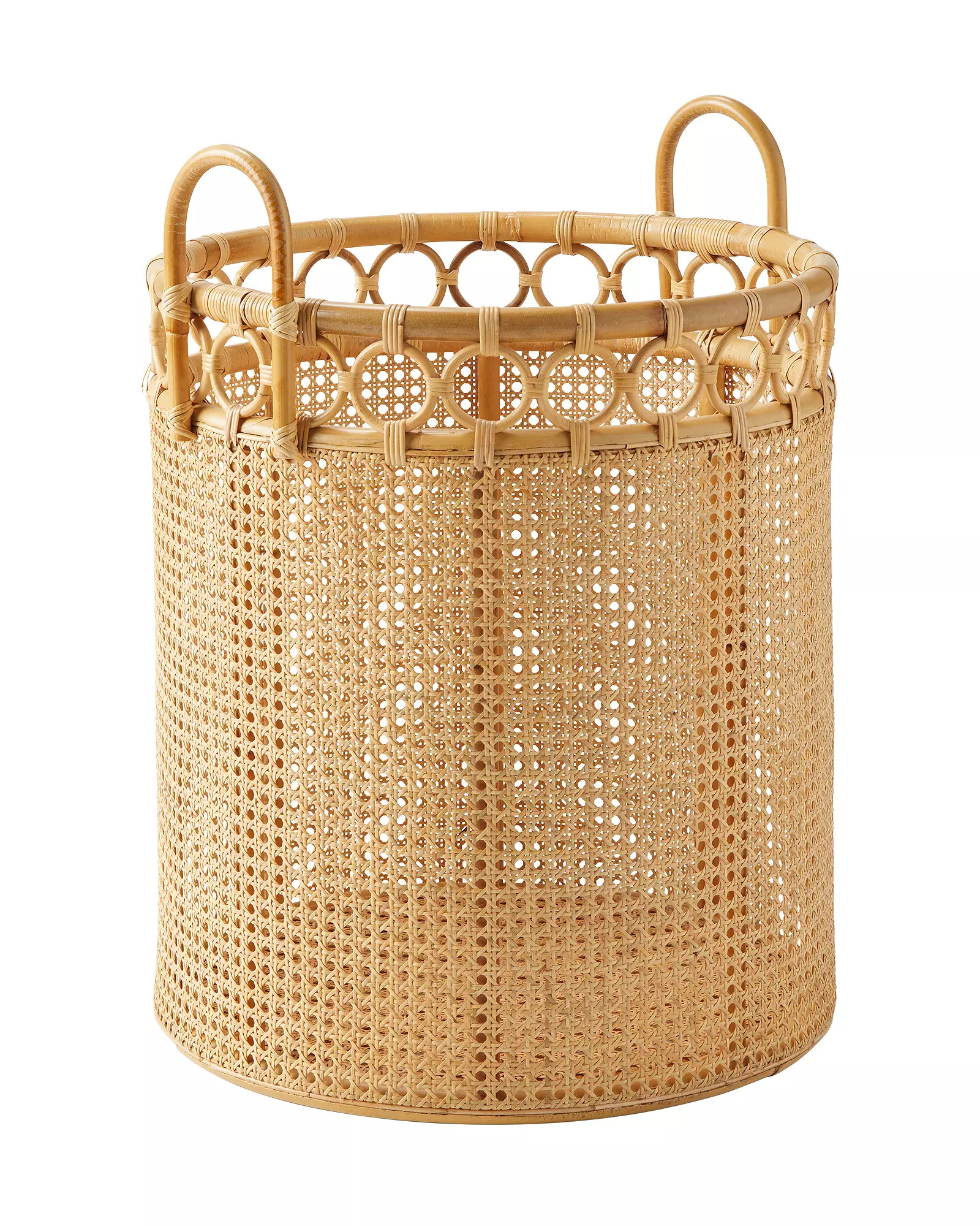 Westchester Rattan Storage Basket | Serena and Lily