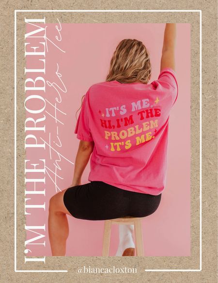Anti-Hero Tee || Pink Desert Boutique 💕

The eras tour, Taylor swift, I’m the problem, anti hero, swiftie, midnights, t-shirt



#LTKstyletip #LTKFind #LTKunder50