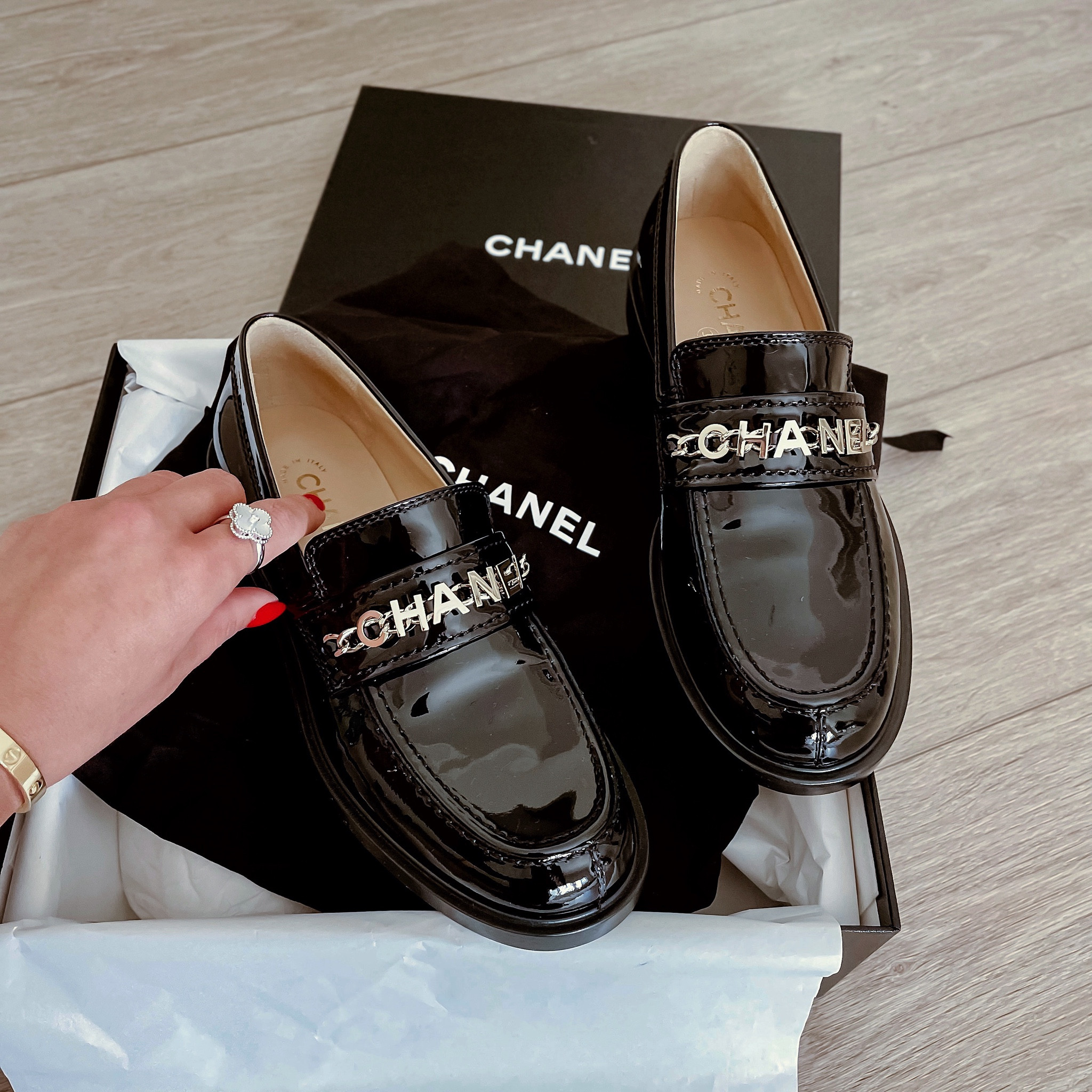 A pair of black loafers is a fall wardrobe essential 🖤. Versatile and comfortable, they effortlessly complement any outfit! 

These Chanel loafers can be purchased through Chanel associate only, but I linked many other options to choose from. #LTKGiftGuide 

#LTKSeasonal #LTKstyletip