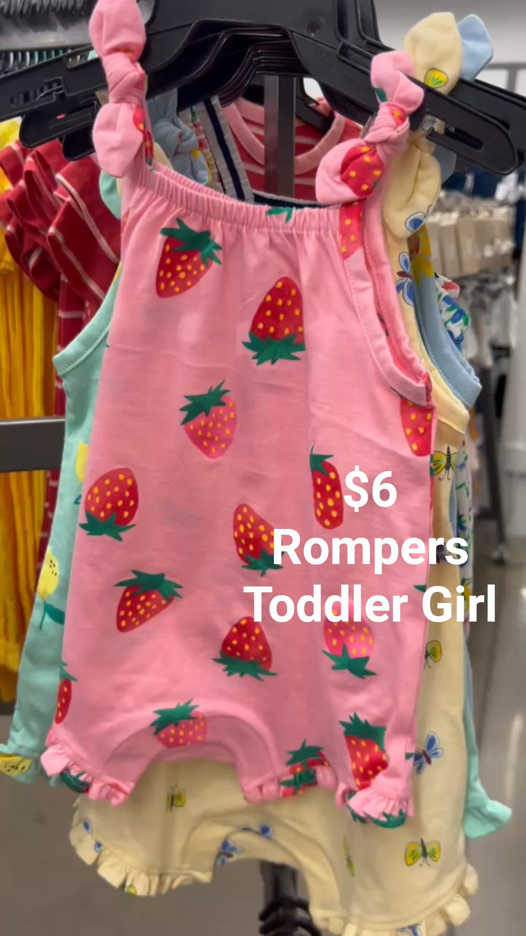 $6 Rompers little girl 😍