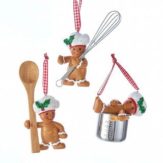 Gingerbread Boy Utensil Ornaments, 3 Assorted | Michaels | Michaels Stores