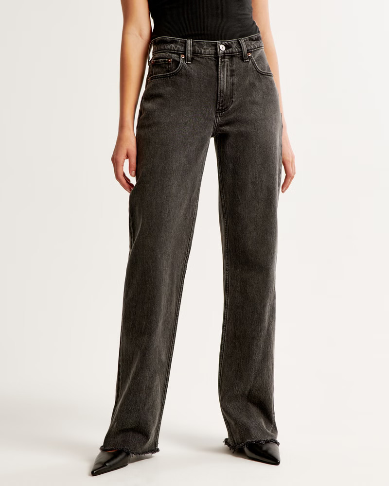 Low Rise Baggy Jean | Abercrombie & Fitch (US)