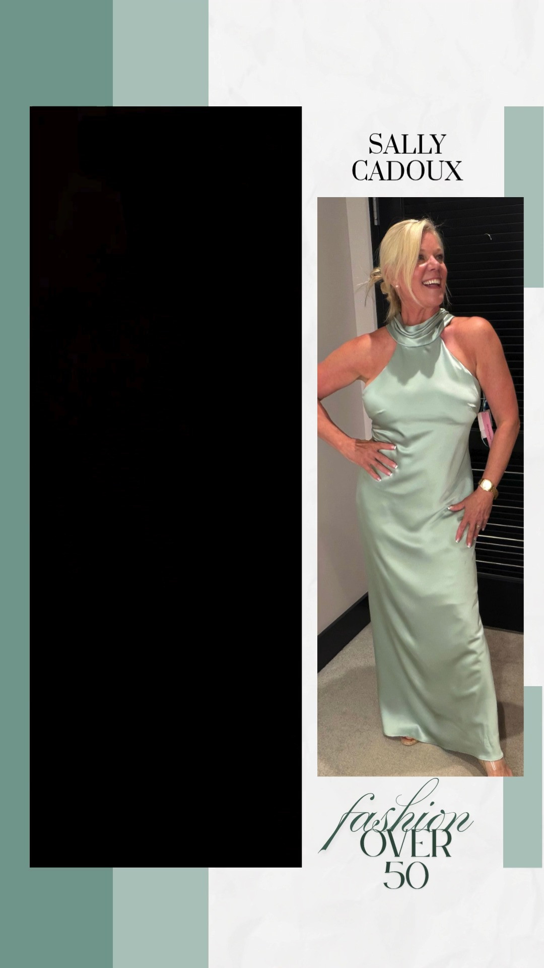 This sage green satin gown is pure elegance 🌿 The halter neckline and fluid drape make it feel so luxurious without being fussy. 

Proof that fashion over 50 means feeling confident in every silhouette you try. 

Shop it on my LTK!

#LTKstyle #LTKover50 #LTKover40 #LTKwedding #LTKparty #womenover50 #fashionover50 #satindress #sagegreen #eveningwear #gowngoals #ootd #currentlywearing #shopmycloset 

 #LTKootd #LTKOver40 #LTKWedding