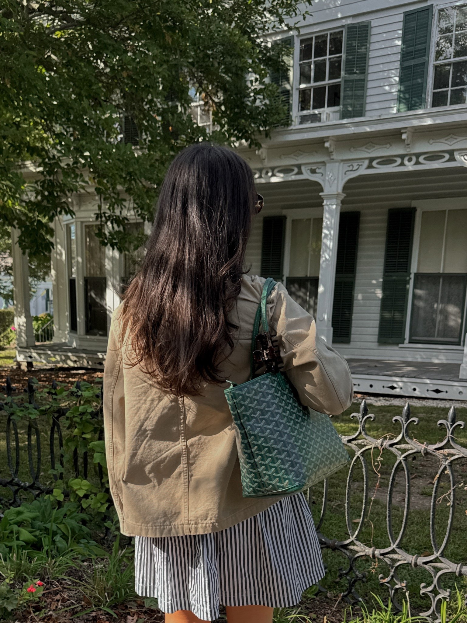 For a day trip to Mystic, I transitioned one of my favorite summer dresses from Hill House into fall with a barn jacket and tortoiseshell accessories. 

#LTKSeasonal #LTKStyleTip #LTKPetite