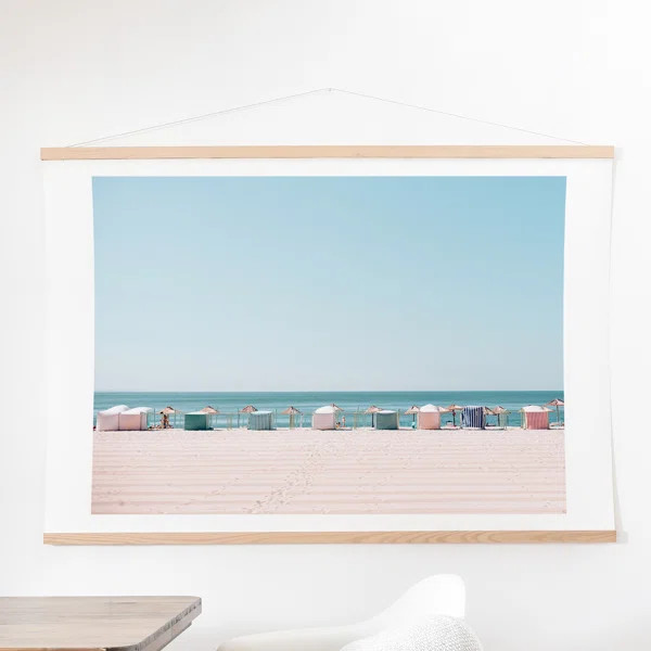 Beach Huts by Hello Twiggs - Picture Frame Photograph | Wayfair North America