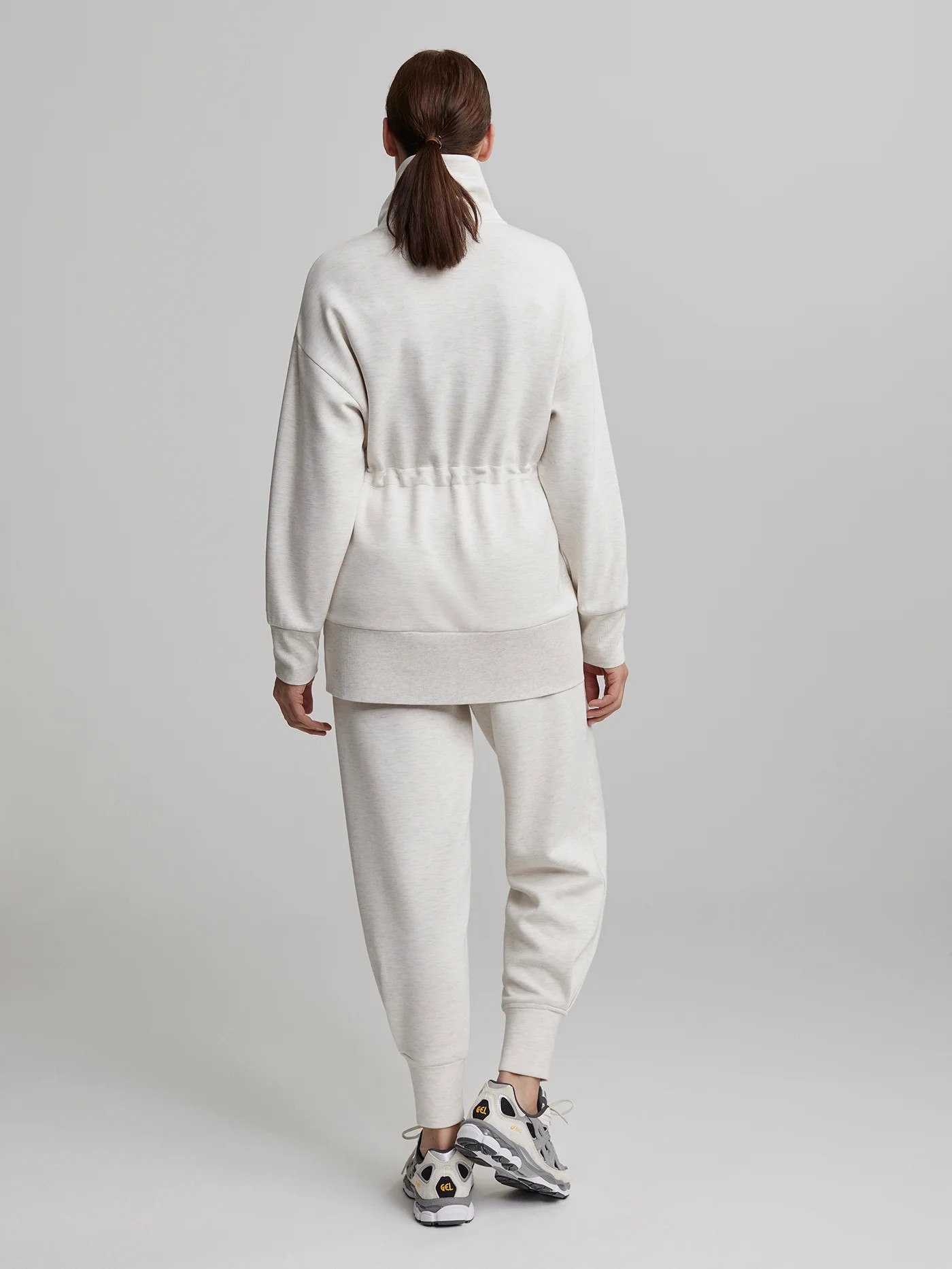 Ridgefield Longline Zip-Through Sweat | Varley UK