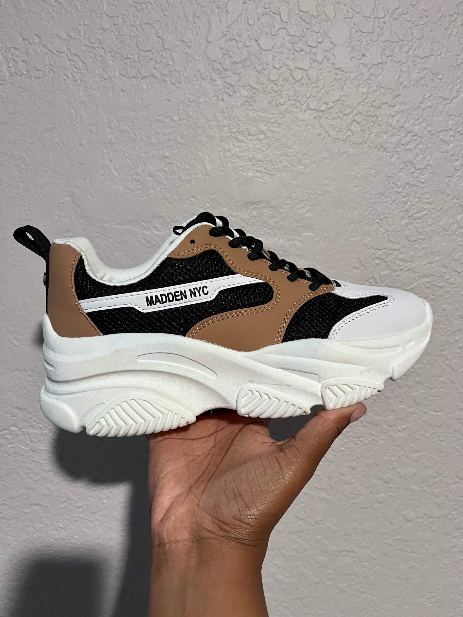 Dad sneakers. That’s the caption. Lol 