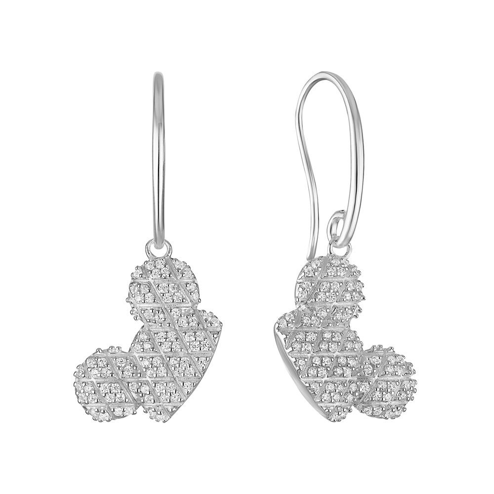 Mickey Mouse Ear Hat Sterling Silver Earrings by Rebecca Hook | Disney Store