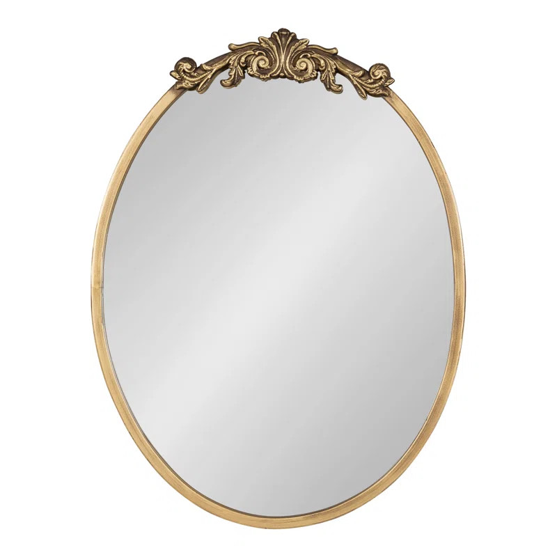 Damiere Metal Flat Wall Mirror | Wayfair North America