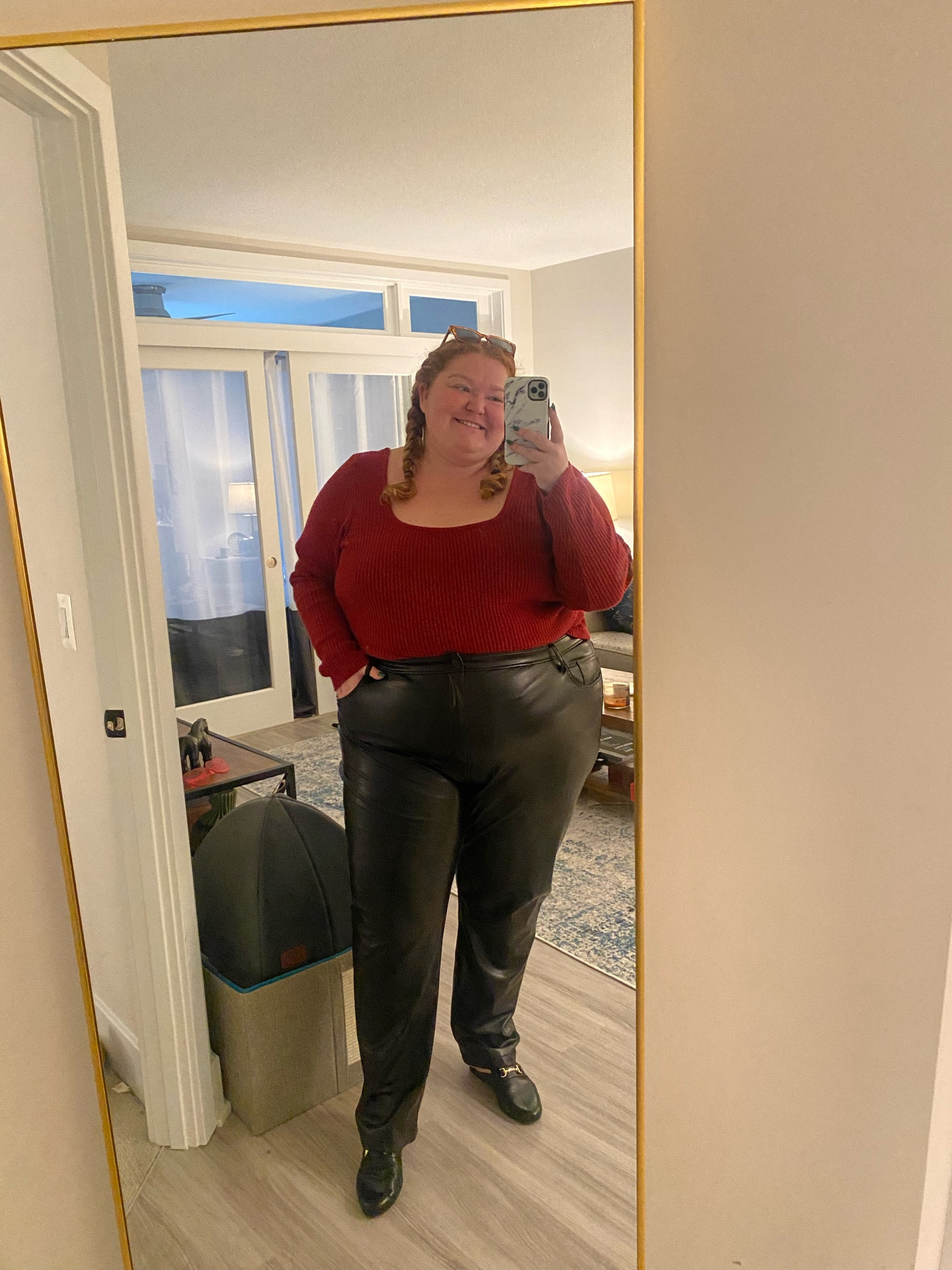 Todays travel outfit! Really loving this oldnavy sweater!

#plussizeoutfit
#winterstyle
#plussizewinterstyle

#LTKSeasonal #LTKcurves #LTKstyletip