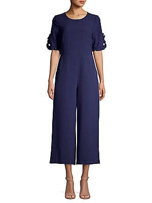 Ruffle Sleeve Jumpsuit | Lord & Taylor