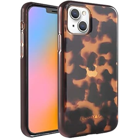 uCOLOR Case Compatible with iPhone 13 Pro Max 6.7 Inch 2021 Tortoise Shell Pattern Stylish Matt Hybr | Amazon (US)