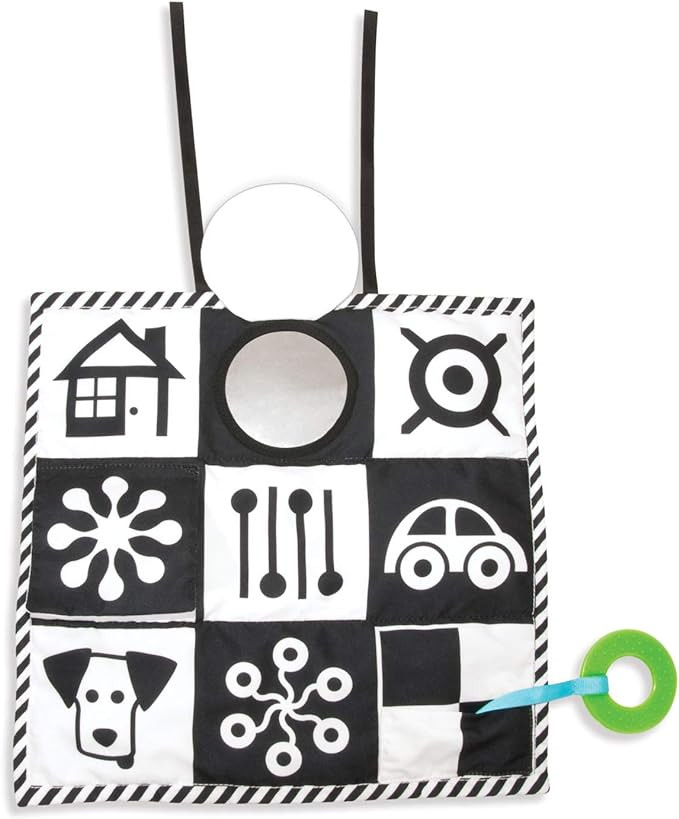 Manhattan Toy Wimmer-Ferguson Double Sided 3-in-1 Triangle Play and Pat Activity Mat | Amazon (US)