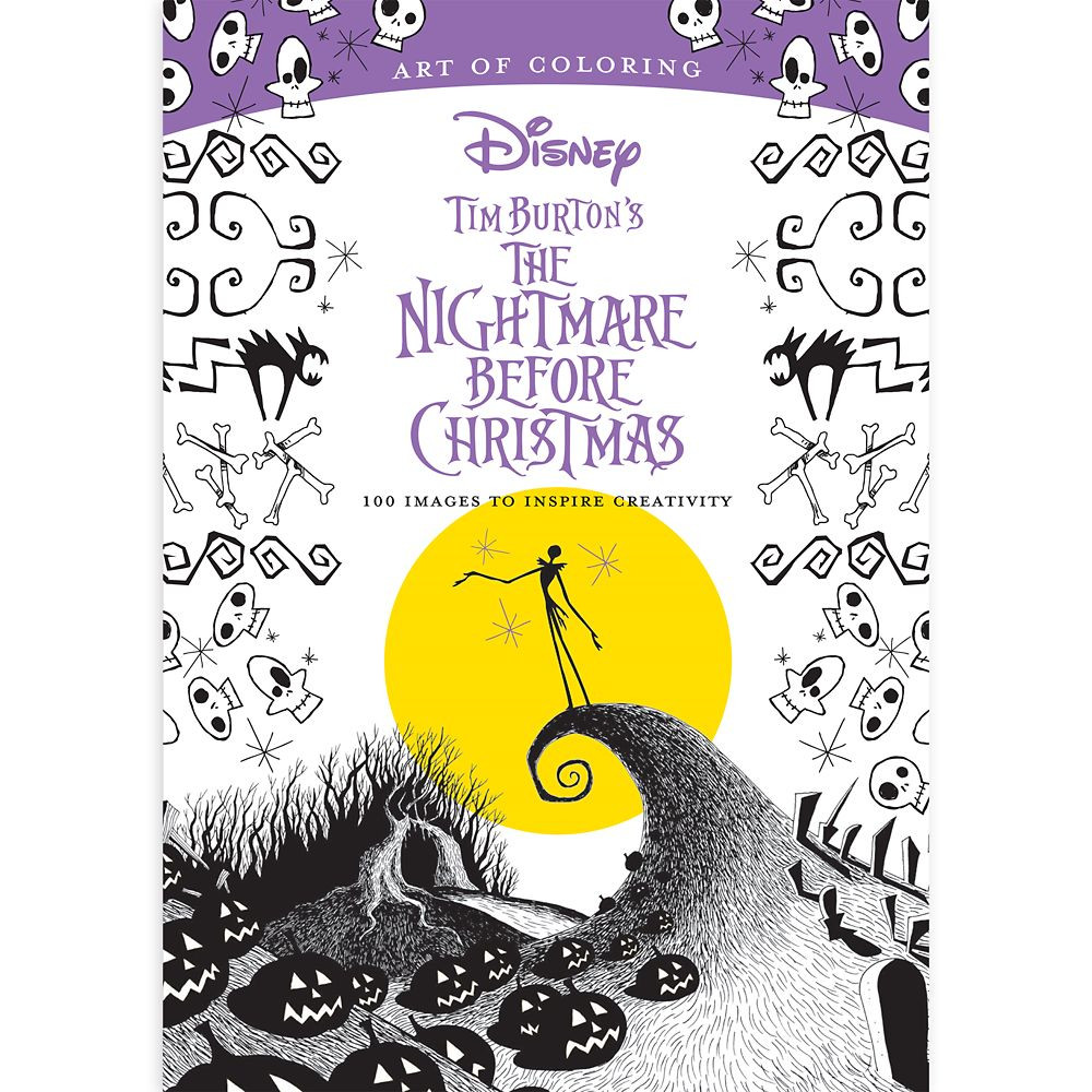 The Nightmare Before Christmas Art of Coloring Book | Disney Store