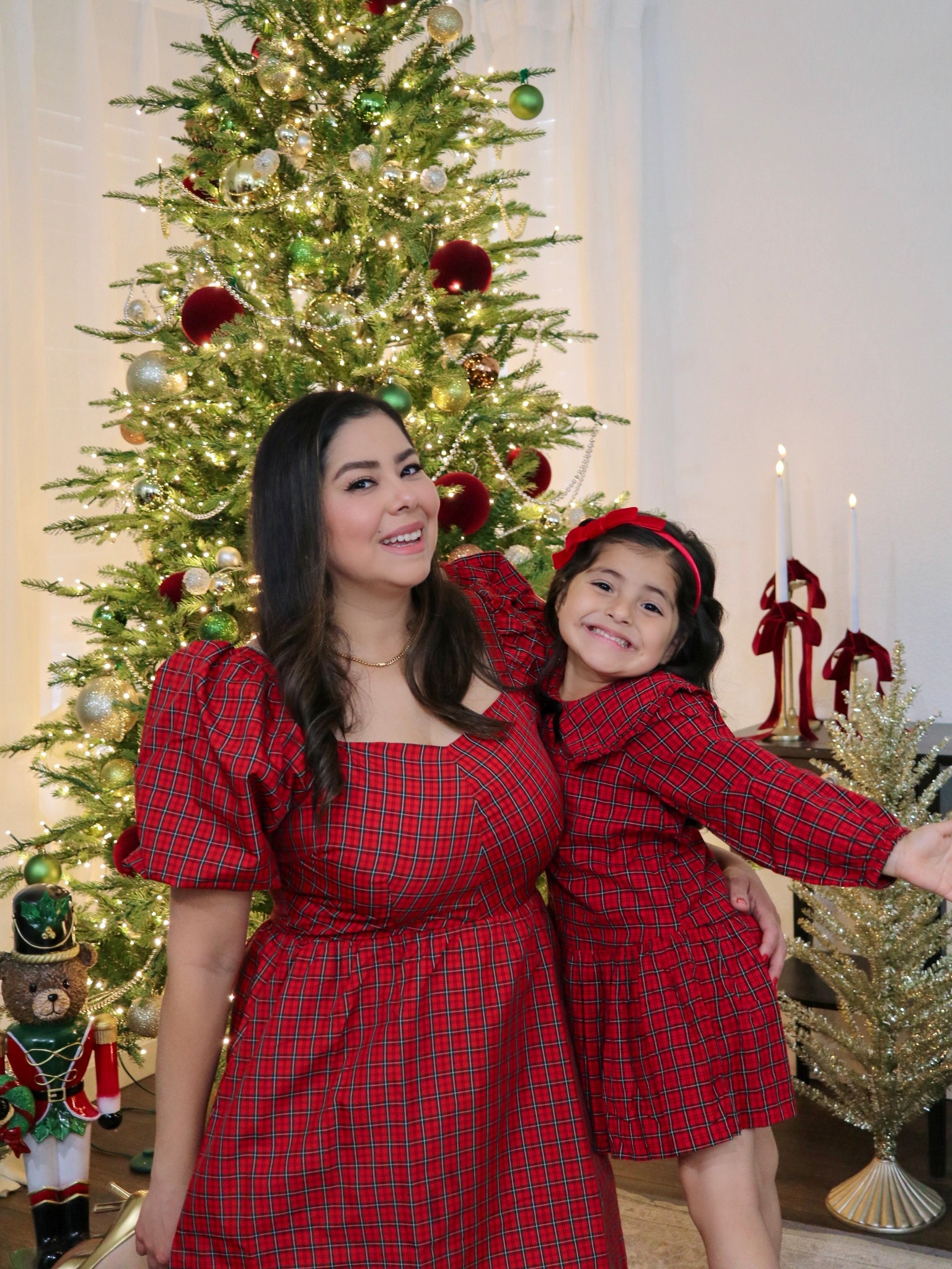 When you get matching Holiday dresses with your daughter, you have to have a little photoshoot in the living room!

#LTKKids #LTKmomlife #LTKHoliday