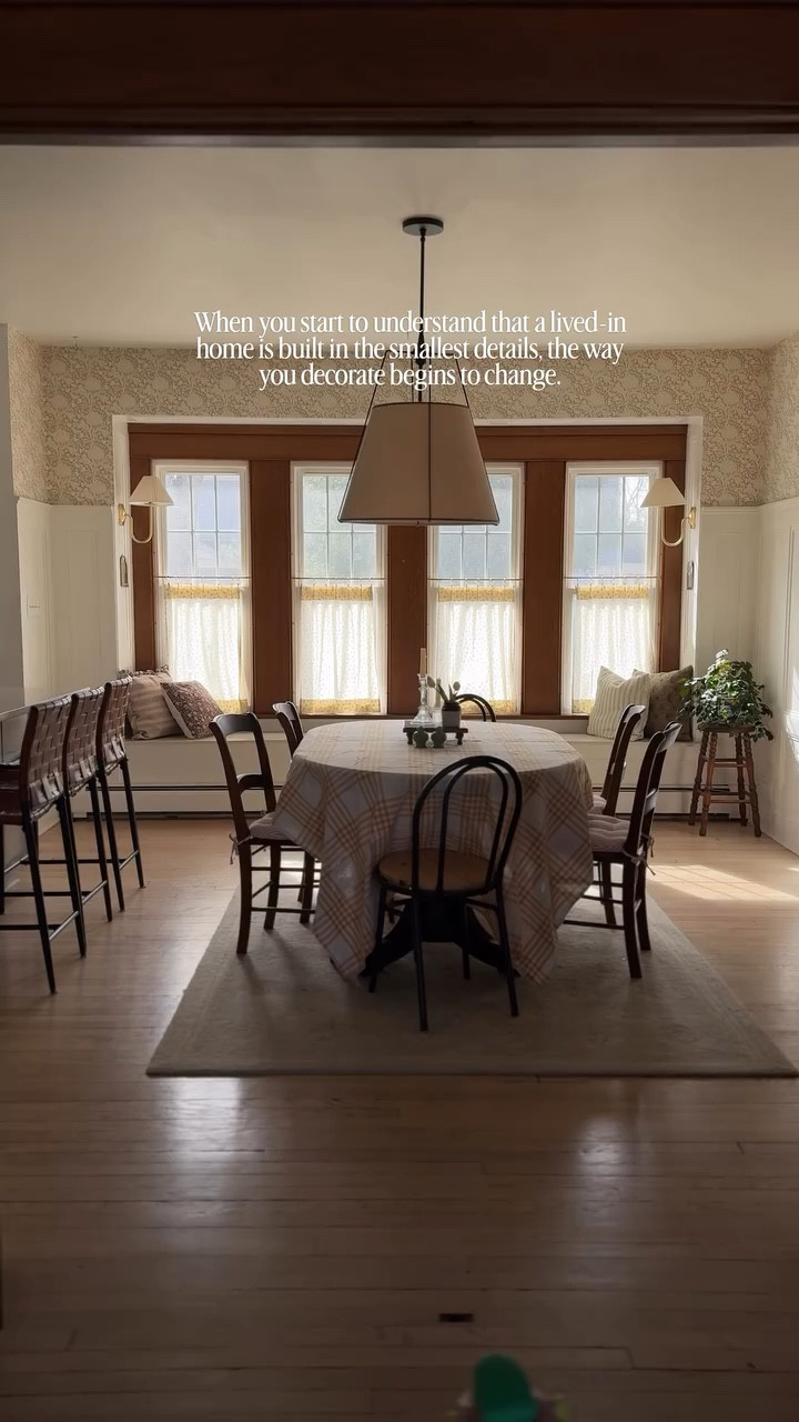 It becomes less about curating the “perfect” space and more about creating something that feels like it has always belonged to you. Pieces collected slowly. Corners shaped by real life. Rooms that hold memory, not just furniture.

If there’s anything I hope you take from our home and this journey of learning to love where we are, it’s this: home isn’t meant to be built in a day. It’s meant to be grown into.

Save this as a reminder to slow down… and tell me, what small detail in your home makes it feel most like you? 🤍

Follow along for more lived-in, heritage-inspired home ideas and everyday beauty

-

#HomeInspiration #CozyHome #InteriorInspo #HomeDecorIdeas #HouseAndHome