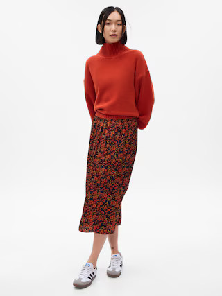 Floral Midi Skirt | Gap (US)