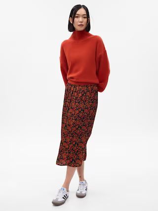 Floral Midi Skirt | Gap (US)