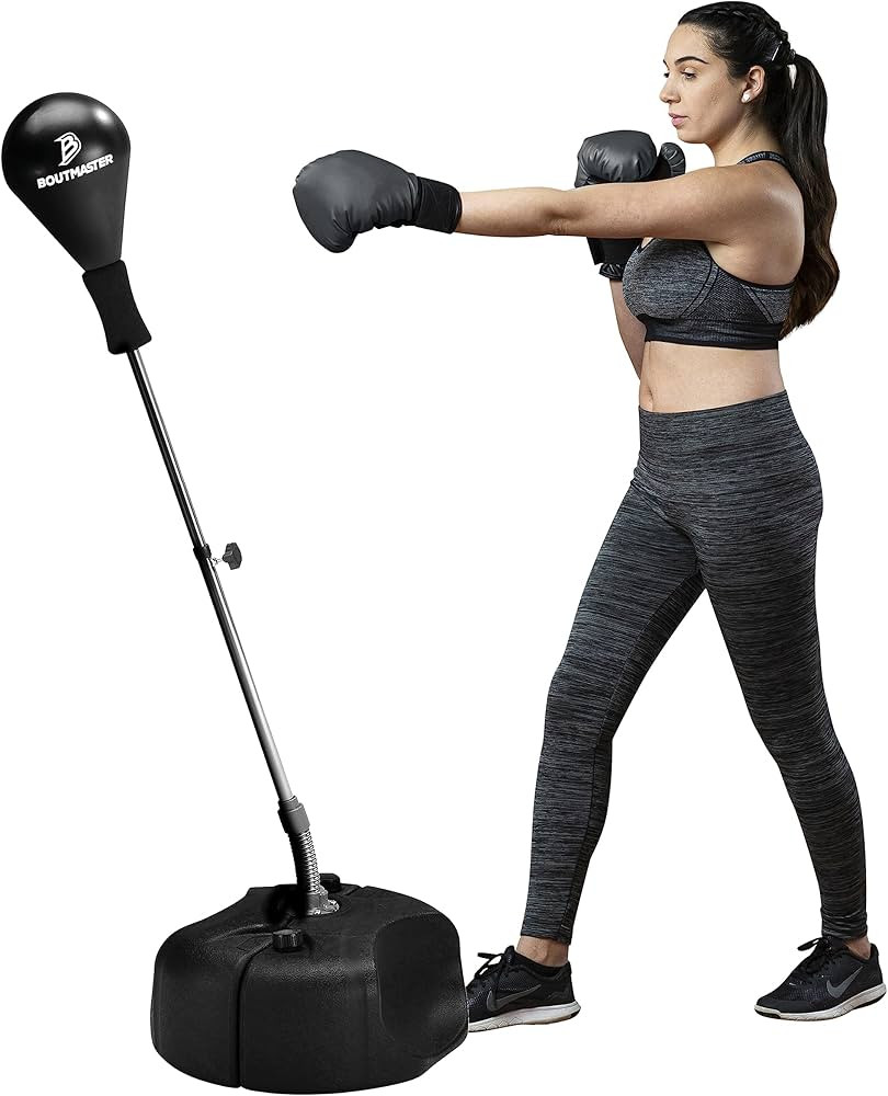 Punching Bag with Stand, Boxing Bag for Teens & Adults - Height Adjustable - Speed Bag for Traini... | Amazon (US)