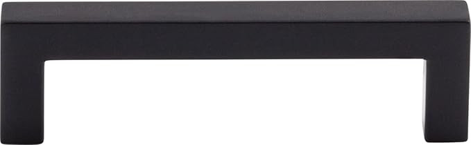 Top Knobs M1162 Nouveau III Collection 3-3/4" Square Bar Pull, Flat Black | Amazon (US)