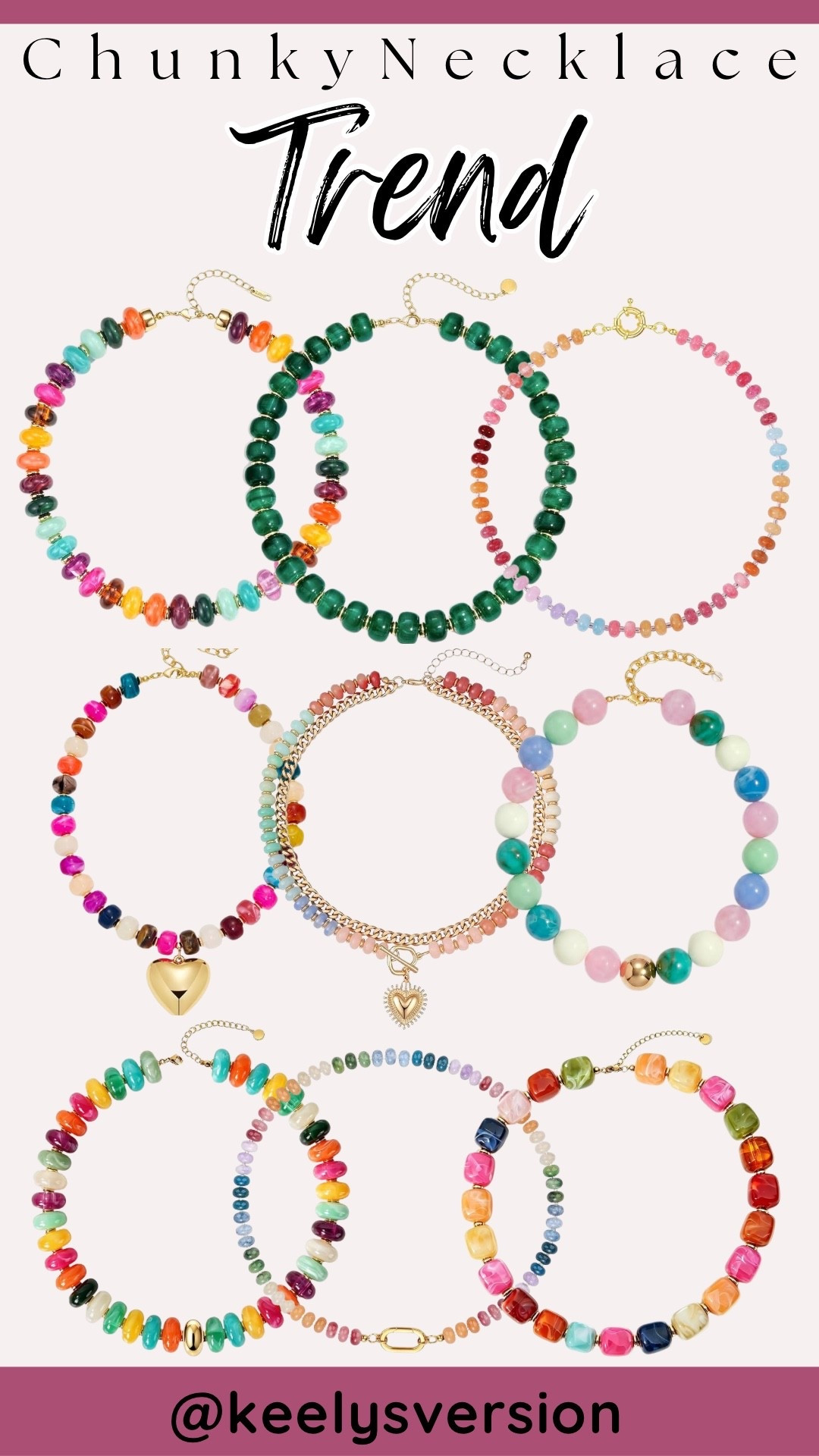Trend alert: chunky necklaces 😍

#amazon

#LTKSaleAlert #LTKSeasonal