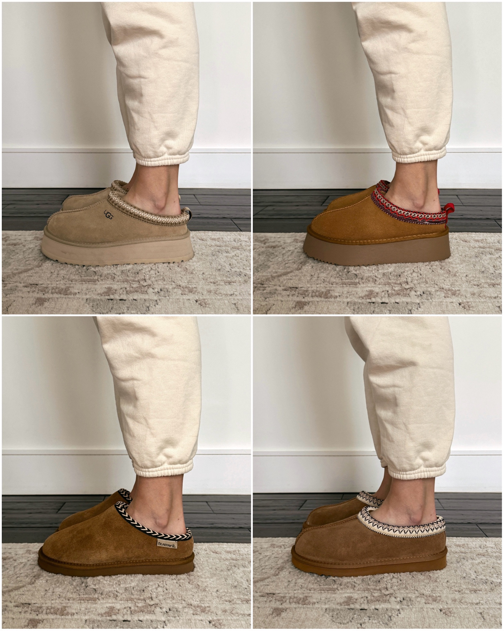 4 comfy & cozy fleece lined slippers. All run TTS!

Ugg tazz, Ugg Tasman slippers, Uggs, clog slippers, try on haul, holiday gift guide for her, holiday gifts

#LTKshoecrush #LTKfindsunder50 #LTKGiftGuide