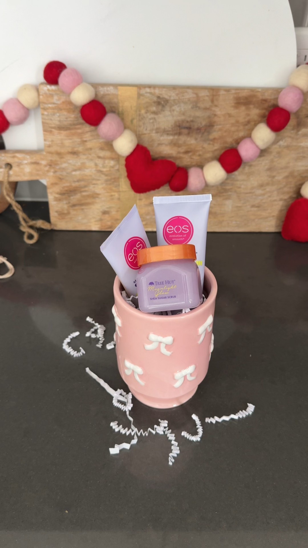 Self care valentines gift eos lotion tree hut stub 

#LTKValentine #LTKBeauty #LTKselfcare