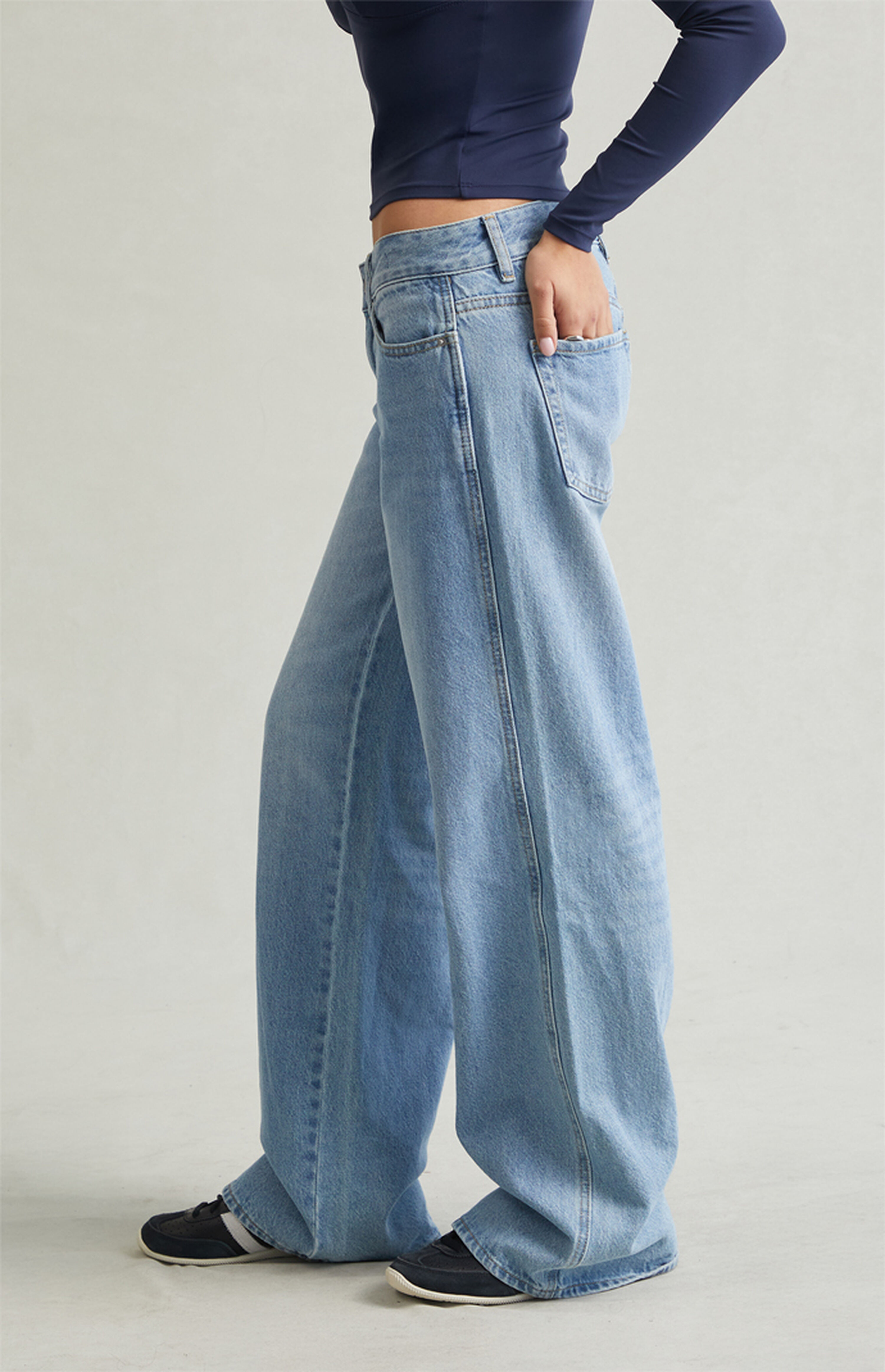 PacSun Casey Astrid Low Rise Baggy Jeans | PacSun