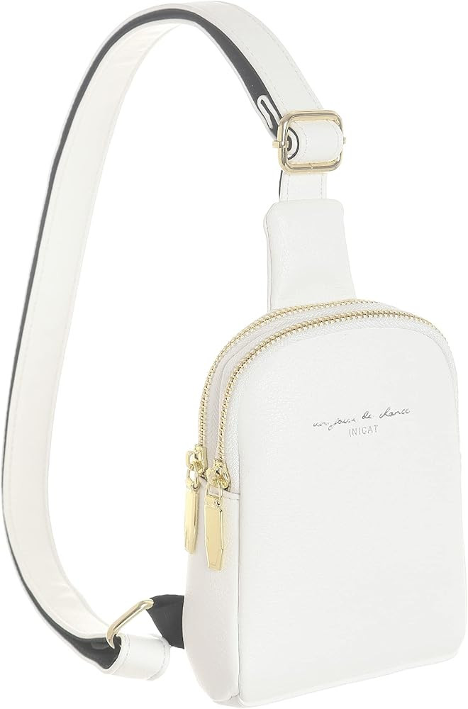 INICAT Small Crossbody Sling Bag Fanny Packs Purses Chest Bag for Women Men Teen Girls | Amazon (US)
