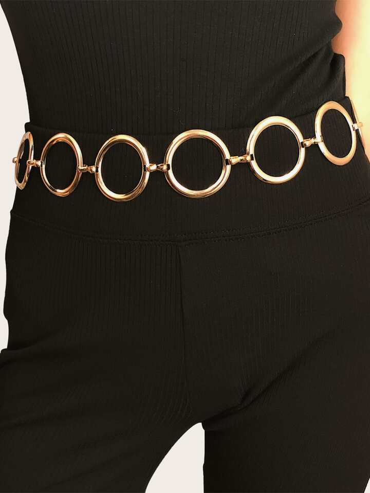 Cintura a catena decorazione del cerchio | SHEIN