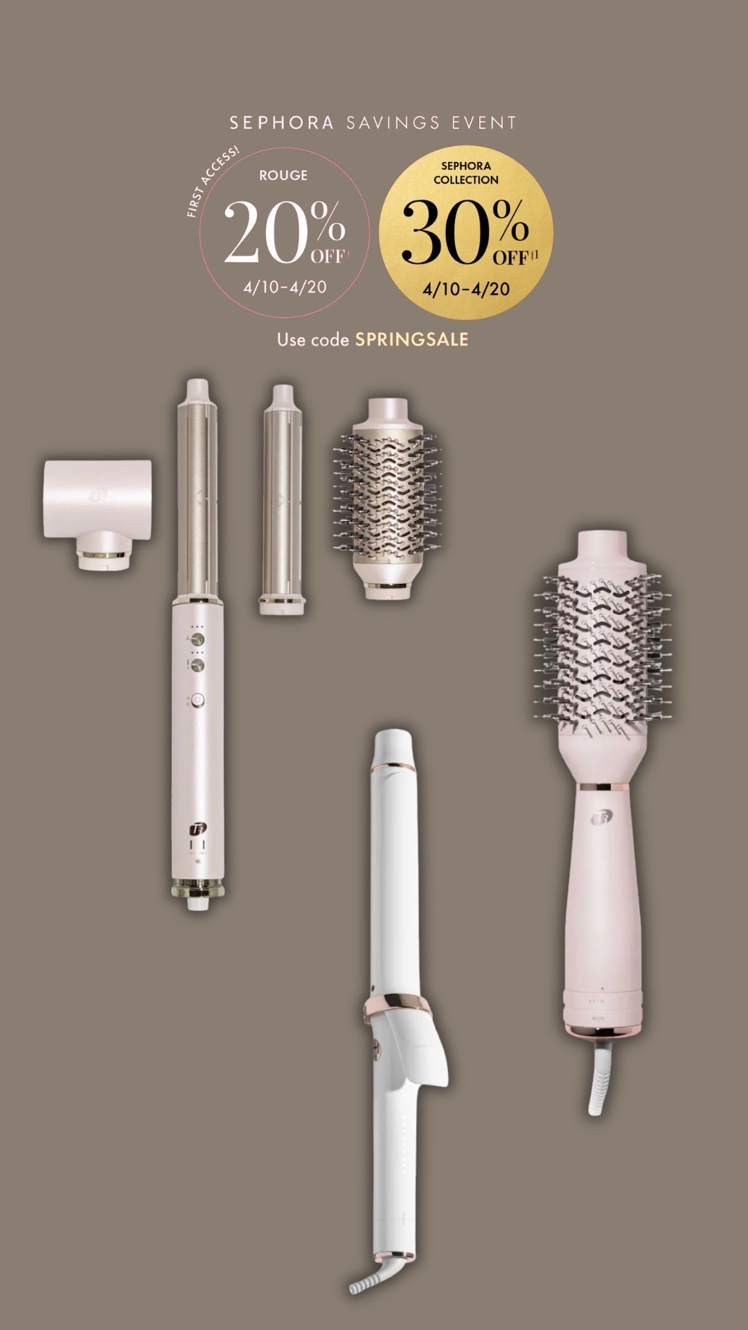 up to 20% off T3 for the Sephora sale! 

#LTKSaleAlert #LTKBeauty