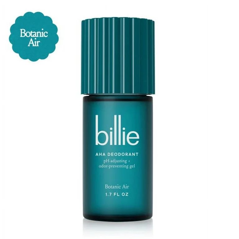 Billie AHA pH Adjusting Womens Deodorant Gel, 1.7 Fl Oz, Botanic Air Scent, 24 Hour Protection, A... | Walmart (US)