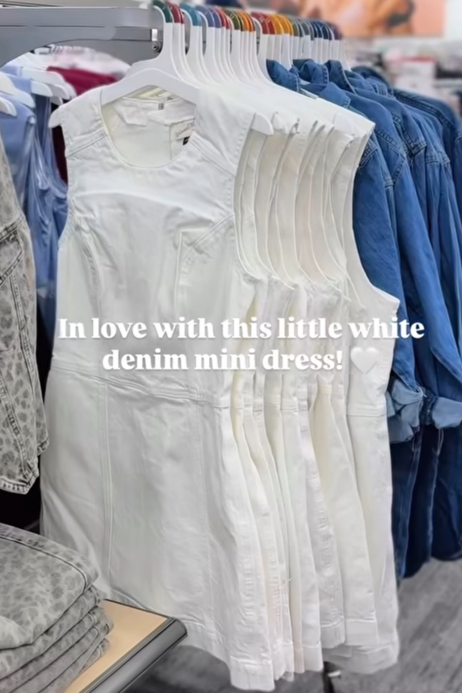 Target denim dresses and jeans!

#LTKSpring #LTKFindsUnder50 #LTKStyleTip