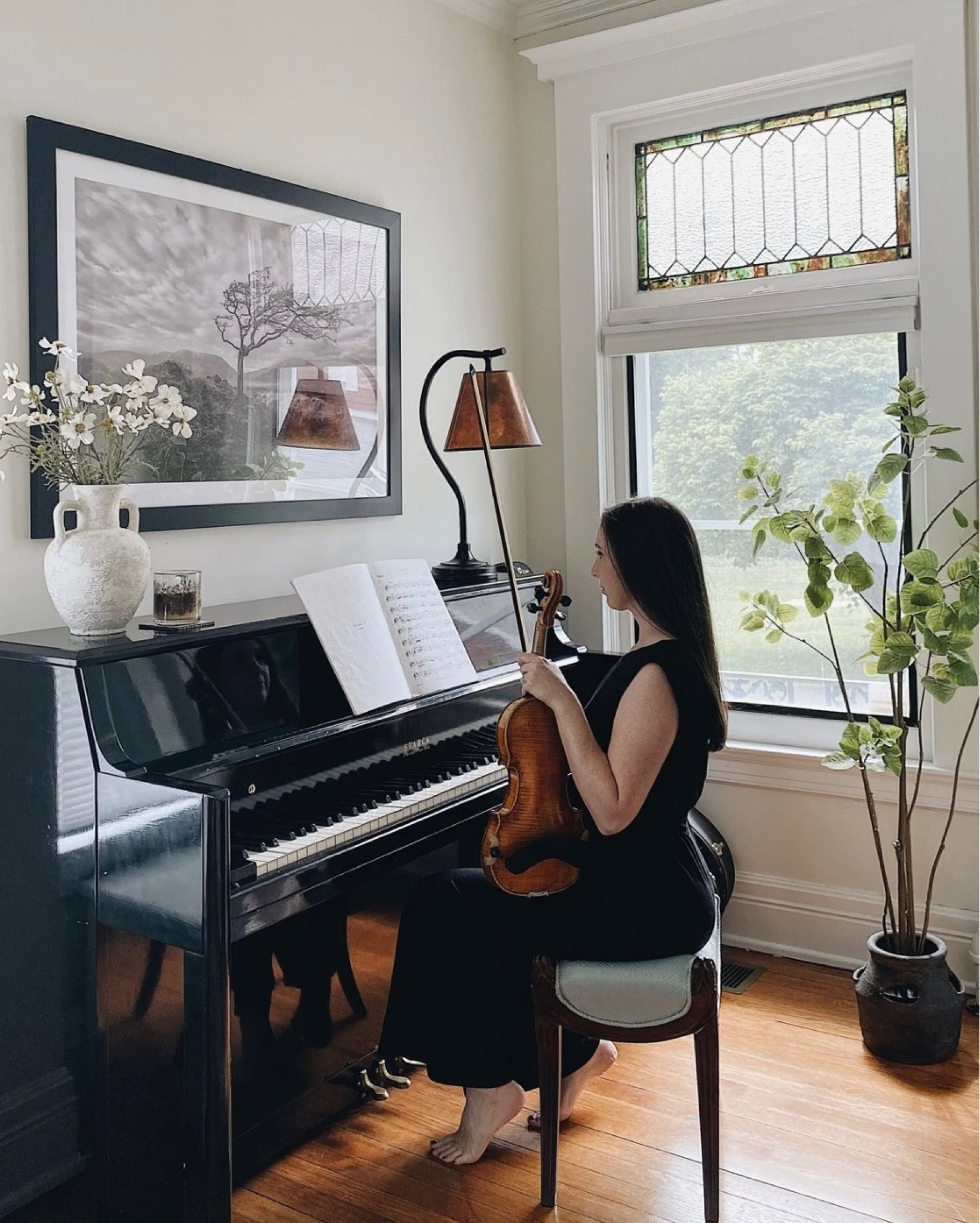 Ever wondered why flexible thinking is crucial in interior design? 🏠 It's not just about creativity—it's a vital executive brain function that helps us reimagine spaces and bring unique visions to life! 💫
The stool was gifted to me and unfortunately I’m not able to link the exact stool - but have researched and linked similar designs here. I’ve used it as a piano bench, foot rest and vanity stool! 

Traditional design | transitional design | modern vintage home 

#LTKStyleTip #LTKFamily #LTKHome