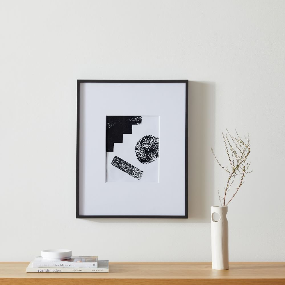 Multi-Mat Gallery Frames - Black | West Elm (US)