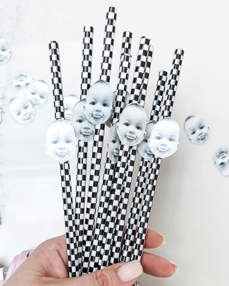 I made DIY face straws for my son’a first birthday party with these cute reusable checker straws that everyone could take home as a favor!

#LTKfamily #LTKbaby