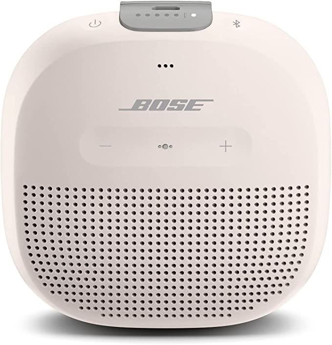 Bose SoundLink Micro Bluetooth Speaker: Small Portable Waterproof Speaker with Microphone, White ... | Amazon (US)