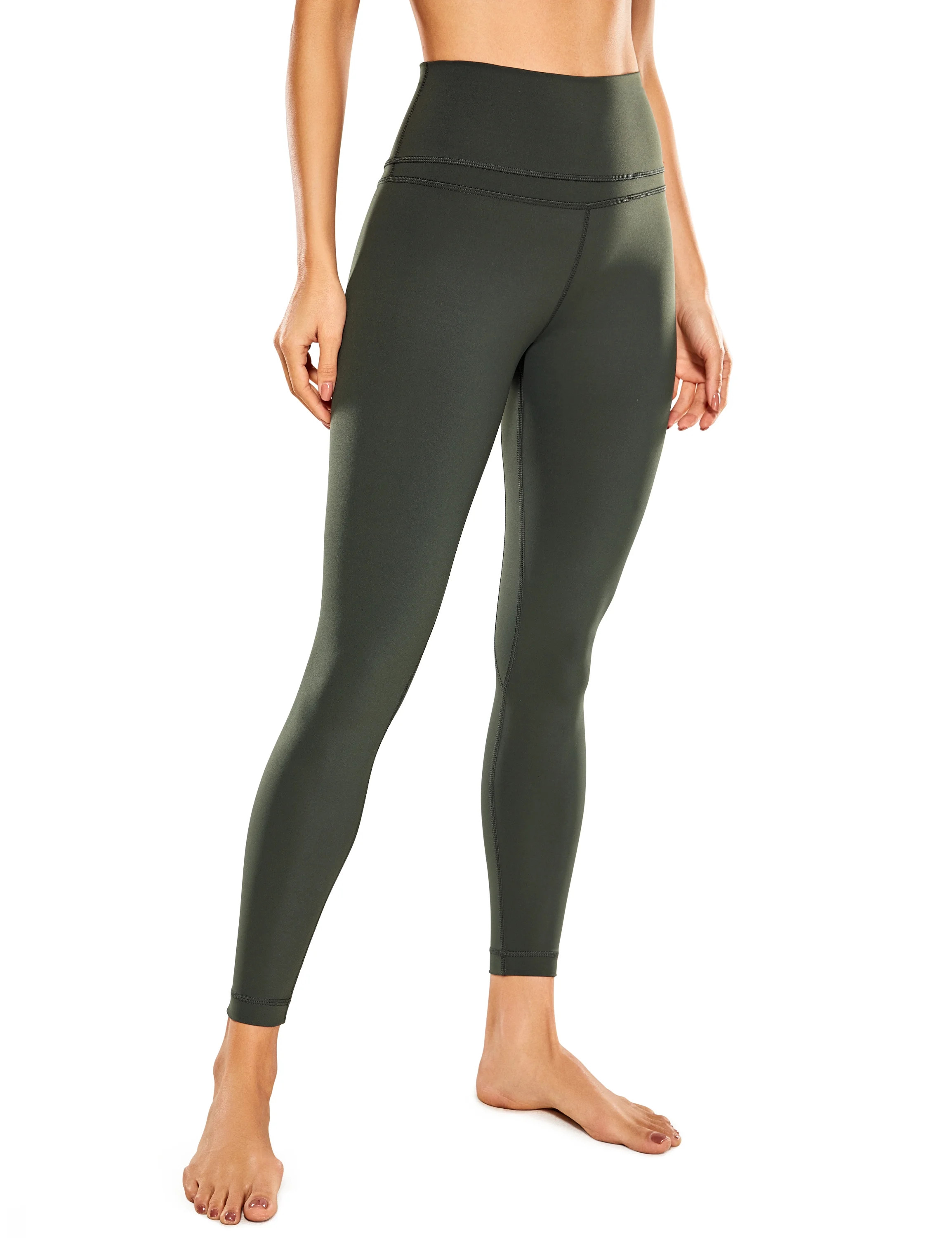 CRZ YOGA Women's Naked Feeling High Waist Yoga Tight Pants 7/8 Workout Leggings - 25 Inches - Wal... | Walmart (US)