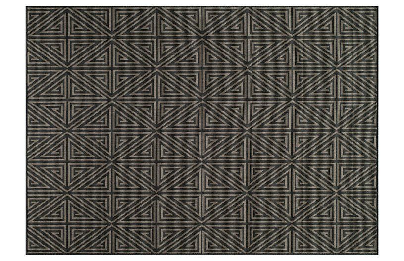 Pori Outdoor Rug - Charcoal | One Kings Lane