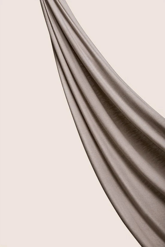 Grey Premium Jersey Hijab | Haute Hijab