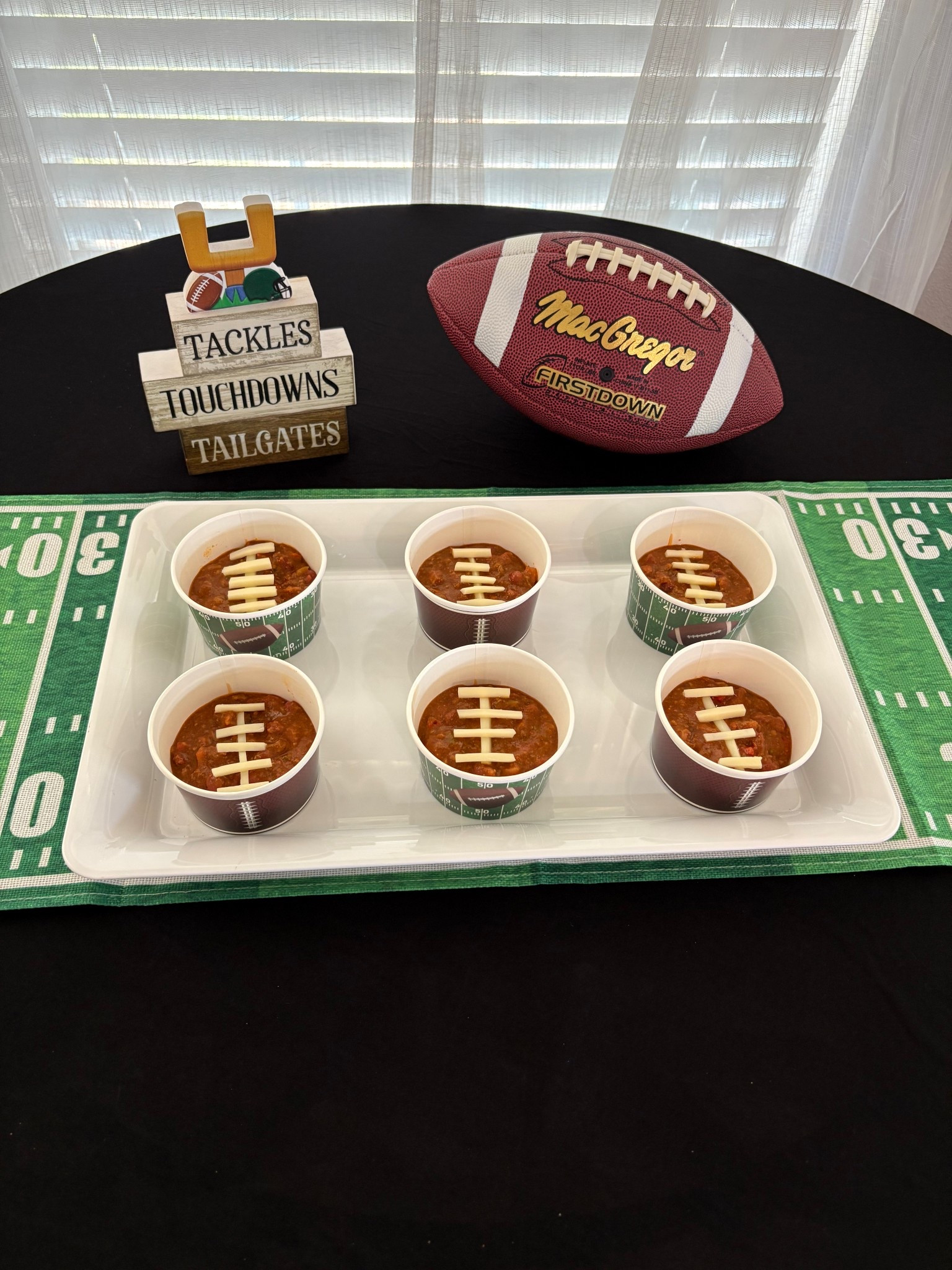 Football themed chili! Great for tailgating! 

#LTKFamily #LTKParties #LTKSeasonal