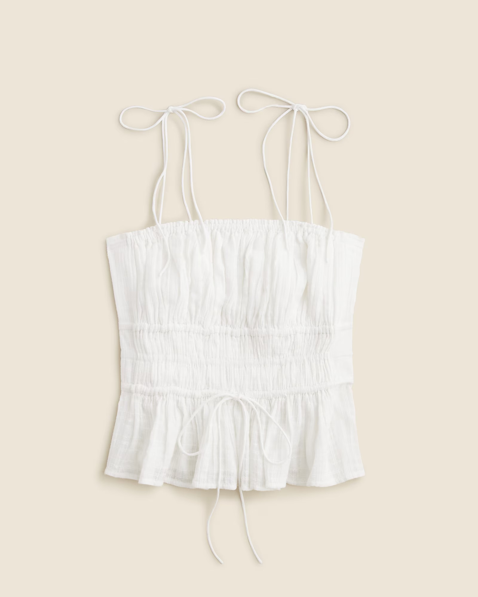 Clio top in textured gauze | J. Crew US