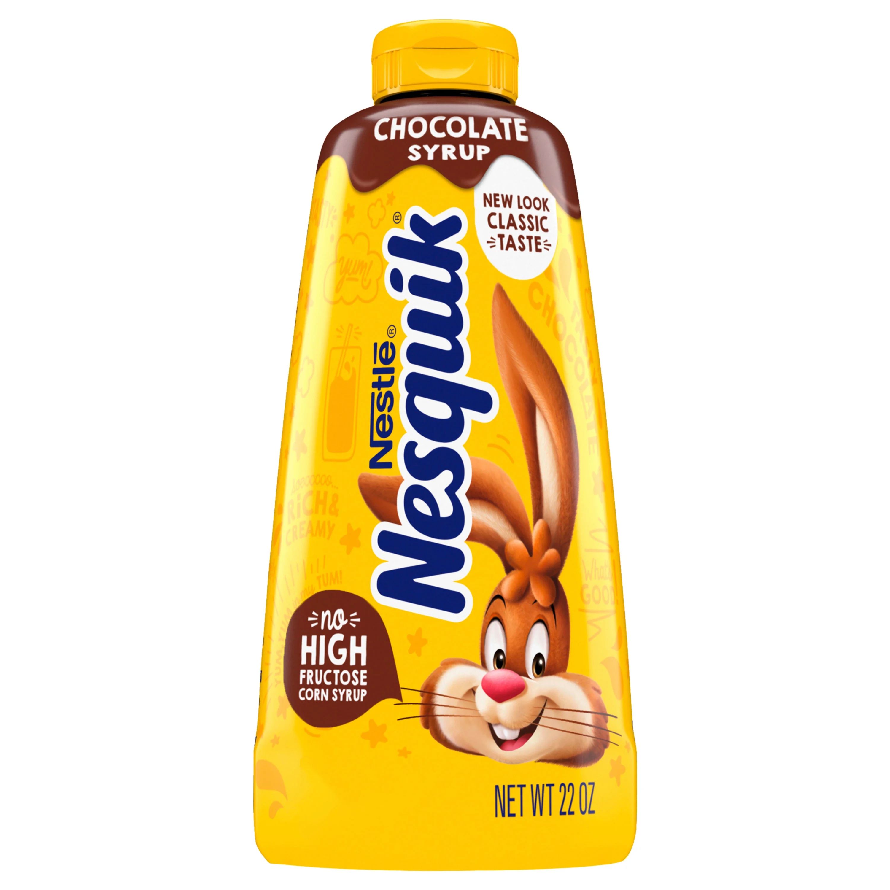 Nesquik Chocolate Flavored Syrup for Milk or Ice Cream, 22 oz - Walmart.com | Walmart (US)