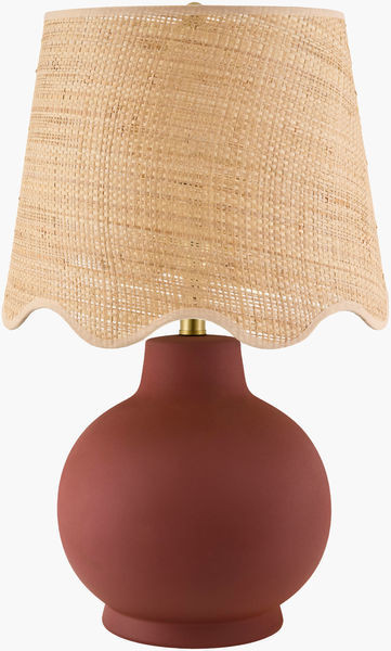 Stella Dimiuta Dark Red Accent Table Lamp | Scout & Nimble