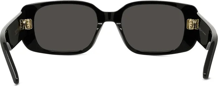 DIOR Wildior S2U 53mm Rectangular Sunglasses | Nordstrom | Nordstrom
