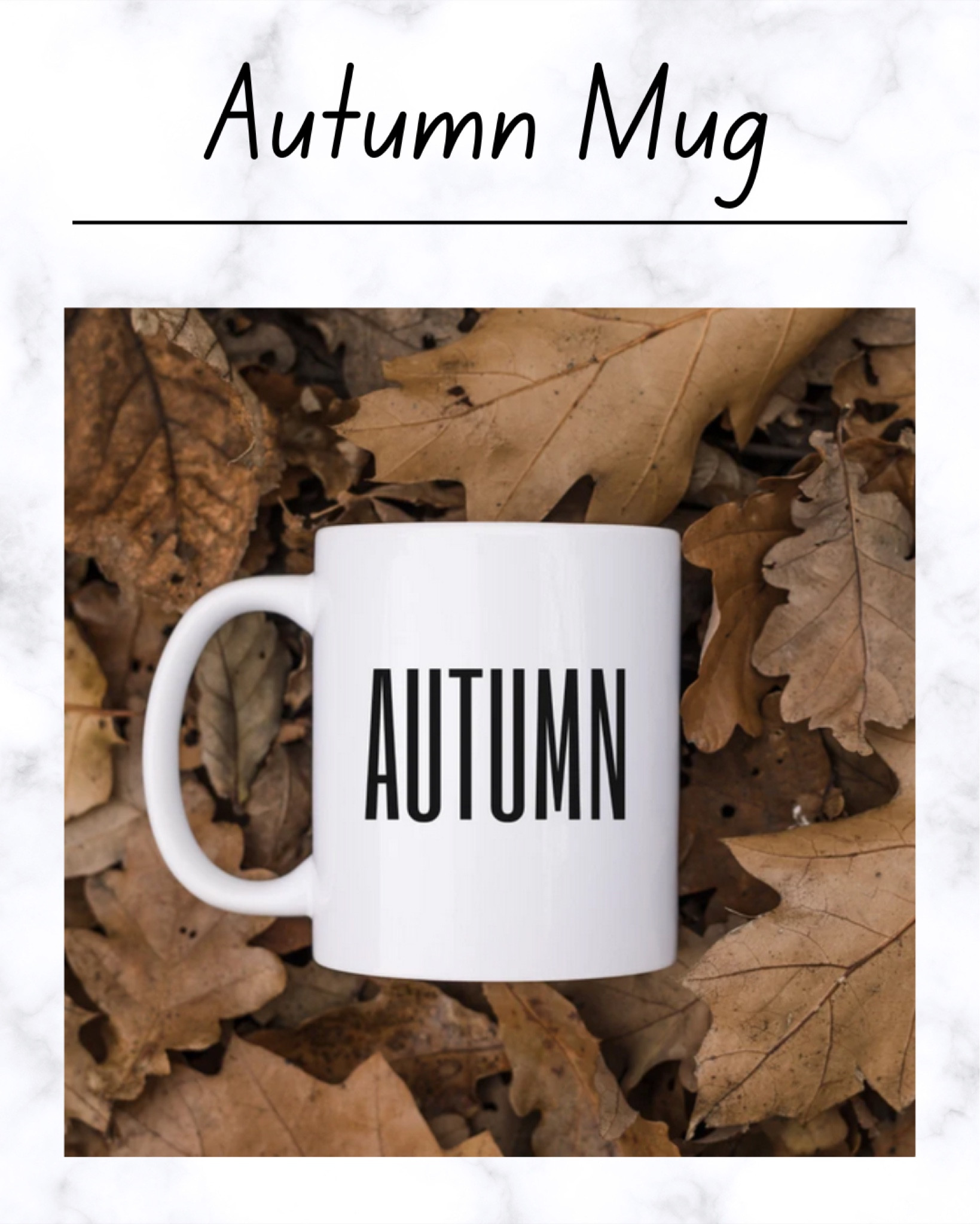 Check out the great autumn mugs on Etsy

Autumn mug, fall mug, Halloween mug, pumpkin spice mug, kitchen decor, autumn decor, fall decor, Halloween decor, autumn home, fall home 

#LTKgiftguide #LTKautumn #LTKsale