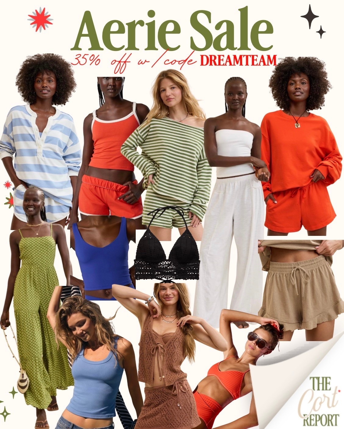 Aerie Sale 
Use code DREAMTEAM for an extra 35% off

#LTKSeasonal #LTKSaleAlert #LTKootd