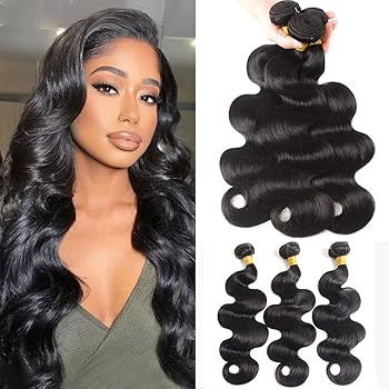 Tasumla 12A Human Hair Bundles Body Wave 3 Bundles Human Hair 100 Unprocessed Brazilian Virgin Ha... | Amazon (US)