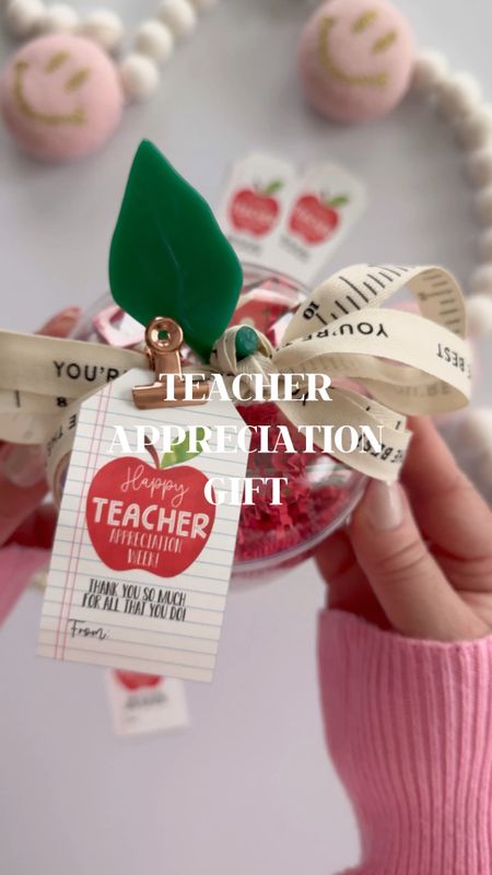 Teacher Appreciation Gift Idea 

Teacher Appreciation Week is May 6-10 These clear apples 🍎 can be filled with all sorts of goodies and gift cards for your child’s teachers, admins & coaches.  

#teachergift #teacherappreciationweek #gift #teachers #teacherappreciation #amazonfind #target #etsy #printable #kids #momof2

#LTKGiftGuide #LTKfindsunder50 #LTKfamily